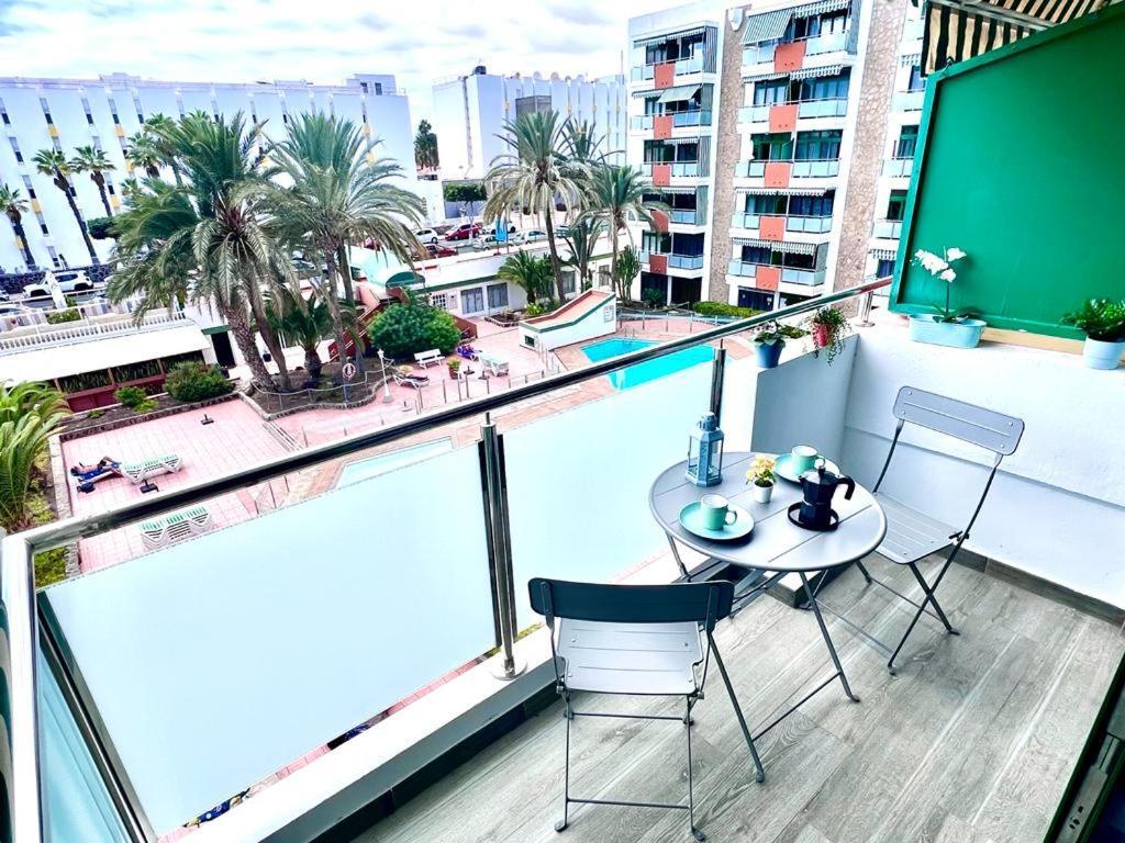 Fm Beach Home - Renovated Apartment With Swimming Pool Near Maspalomas Dunes & Beach بلايا ديل إنغلز المظهر الخارجي الصورة